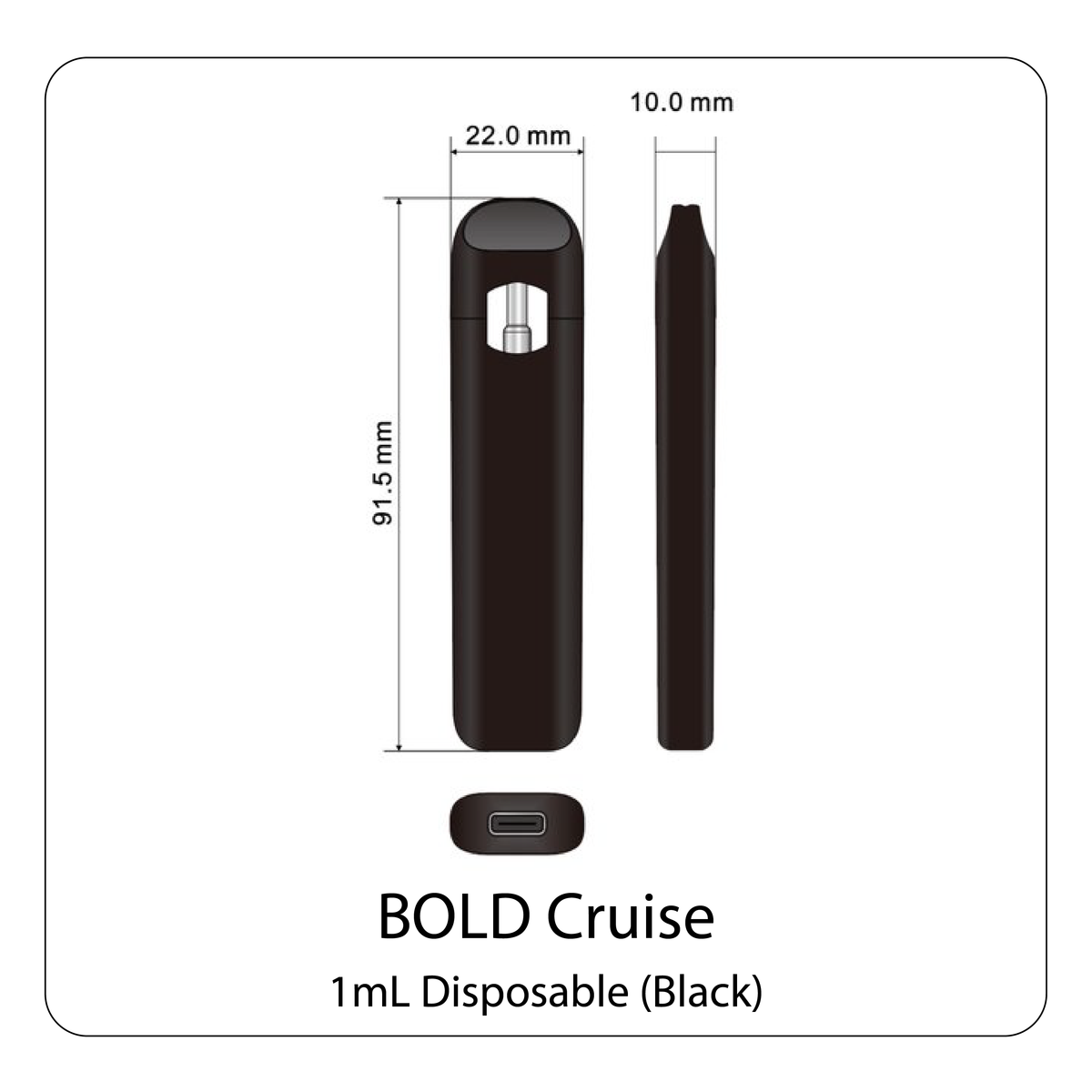 All-In-One Disposable Vape Cartridge - Distillate Filled - 1mL (1 Gram Natural Logix LLC All-In-One Disposable Vape Cartridge - Distillate Filled - 1mL (1 Gram Natural Logix LLC